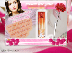 cineactors.com: Rose for you femal fragrance by pulci
Roses for you il profumo di rose per le donne che amano