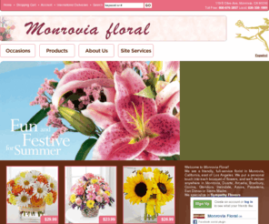 hortenseflorist.com: Monrovia Floral - Monrovia, CA, 91016 - Delivering Fresh Flowers and Gifts
Monrovia Floral - Monrovia, CA, 91016 Flower and gift ordering locally to Monrovia, CA, Arcadia, CA, Azusa, CA, Bradbury, CA, Covina, CA, Duarte, CA, Glendora, CA, Irwindale, CA, La Verne, CA, Pasadena, CA, Sierra Madre, CA or worldwide via our international delivery. Buy flowers online for same day and next day local florist delivery.