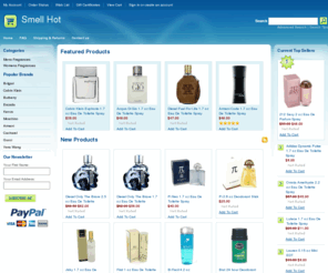 smellhot.com: Smell Hot - Women and Mens Fragrance
SmellHot.com carries a wide collection of designer fragrances for women and men.