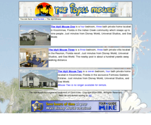 theidyllmouse.com: The Idyll Mouse One and Two Rental Homes in Kissimmee Florida
