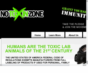 livelifetoxinfree.net: Live Life Toxin Free...  Because Now You can!
Learn ways to replace common household cleaners and Personal Care Products that have toxic ingredients with safer, natural toxin free ingredients.