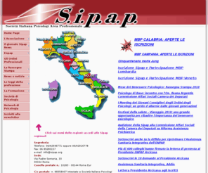 sipap.org: Sipap - Società Italiana Psicologi Area Professionale
