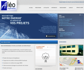 aleo-ingenierie.com: Aléo Ingénierie | Transformer vos projets en facteurs de réussite
Une prestation d'ingénierie unique et performante, un service optimum que vous êtes en droit d'attendre et une démarche qui s'inscrit dans la durée.