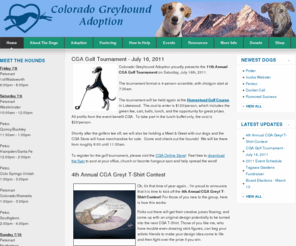 coloradogreyhoundadoption.org: Colorado Greyhound Adoption: Welcome
Colorado Greyhound Adoption is a non-profit organization 501(c)3 devoted to placement and adoption of greyhounds. Foster programs are available.