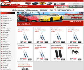 corvetteshocks.com: Corvette Shocks
Corvette shocks not only allow you to have a enjoyable ride, they make your car hook off the line too! If you want concrete wrinkling traction, pick up some Corvette shocks from us today! Clearance sale going on now! 