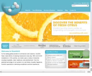 scentmarketing.com: ScentAir | Scent Machine, Air Scent, Scent Machines, Business Scent
ScentAir can help you develop the perfect fragrance strategy for your business thanks to a broad spectrum of scent delivery technologies and services. 