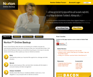 backup.com: Online Backup - Remote Data Backup - Backup Services | Norton Online Backup
Norton offers the best solution for online backup, remote data backup, file backup, and offsite data protection. Automatically back up photos and files on multiple Windows and Mac computers.
