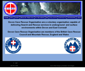 dccmr.org: DCCMR | Devon Cave Rescue
Devon Cave Rescue Organisation, local volunteer cavers providing cave rescue and mine rescue throughout Devon.