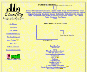 dinercity.com: Diner City, online guide to classic diners and the American Roadside
