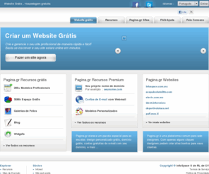 pagina.gr: Website grátis, Hospedagem grátis, Design grátis
 - Pagina.gr
Crie e gerencie o seu site profissional de maneira rápida e fácil!
Basta se inscrever e seu site estará online em minutos.