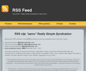 feed.rs: Šta je RSS feed
Šta je RSS feed ? RSS nije samo Really Simple Syndication, kao što je uvreženo mišljenje. RSS je oznaka za četiri vrste protokola za prenos podataka...