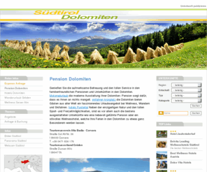 pension-dolomiten.com: Pension Dolomiten
Pension Dolomiten: Verbringen Sie einen traumhaften Urlaub Südtirol!