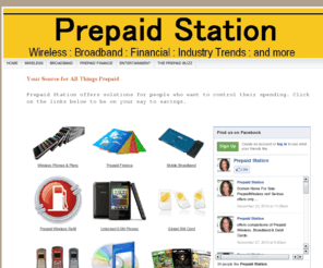 prepaidstation.net: Welcome to Prepaid Station: All Things Prepaid
Prepaid Station is your one stop shop for All Things Prepaid! Wireless, Broadband, Financial and more.