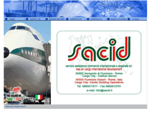 sacid-usa.com: Sacid - International Freight Forwarders & Customs Brokers
Sacid, spedizioni internazionali aeree, marittime e terrestri - Roma