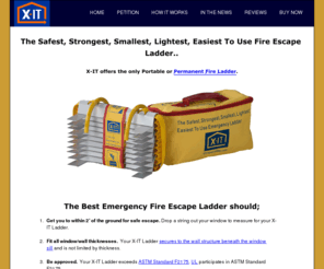 x-itproducts.com: Fire Escape Ladders from X-IT Products - X-IT Products
