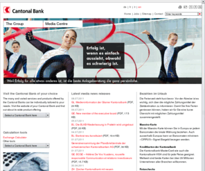 cantonal-banks.biz: Swiss Cantonal Banks / Home
The Swiss Cantonal Banks in the internet