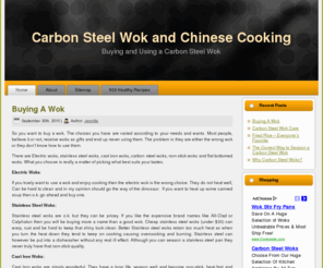 carbonsteelwok.info: Carbon Steel Wok and Chinese Cooking
Get The Best From Your Wok and Learn to Cook Chinese