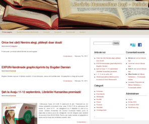humanitasiasi.com: Librăria Humanitas Iași
Blogul librăriei Humanitas Iaşi, Centrul Comercial Felicia, Baza 3.