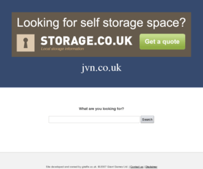 jvn.co.uk: Welcome to jvn.co.uk
jvn.co.uk | Search for everything jvn related