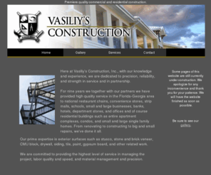 vasiliysconstruction.com: Vasiliy's Construction, Inc. - Jacksonville, FL - Since 2000
The official website of Vasiliy's Construction, Inc. Leading the industry in exterior finishes like stucco, brick and stone veneer, drywall, CMU block, and other masonry related projects in the Florida-Georgia region since 2000.