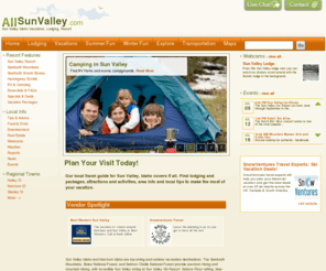 allsunvalley.com: ALL Sun Valley Idaho Vacations, Lodging, Resort - ALLSunValley.com
Our local travel guide for Sun Valley, Idaho covers it all. Find lodging and packages, attractions and activities, area info and local tips to make the most of your vacation.