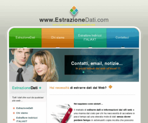 estrazionedati.com: www.estrazionedati.com-EstrazioneDati
Forniamo servizi e applicazioni per l'estrazione di dati da siti web. Prova gratuitamente il nostro programma...