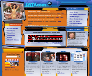 lvitv.com: Las Vegas Internet TV - LViTV.COM
Las Vegas Entertainment Video on LViTV.com.