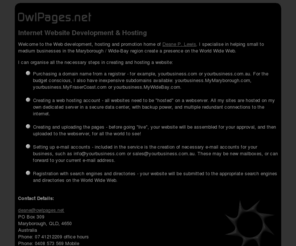 owlpages.biz: OwlPages.net Web Development Home
The home of OwlPages.net web development, hosting and promotion