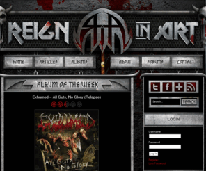 reigninart.com: Reign In Art - The Best in Heavy Metal and Hard Rock Album Art
The Best in Heavy Metal and Hard Rock Album Art