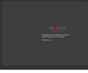 request.nu: Request Promotion Profilkläder och Presentreklam
Profilkläder och presentreklam. Brett sortiment och snabba leveranser, Strategisk företagsprofilering med profilkläder och presentreklam.