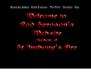 rodsproson.com: Rod Sproson
St Anthony's Fire by Rod Sproson