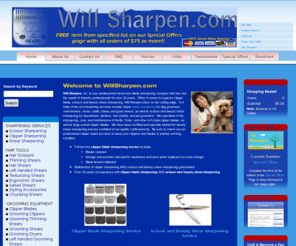 willsharpen.com: Sharpening Service | Clipper Blade Sharpening | Shear Sharpening | Scissors | Clippers
We provide our customers with clipper blade sharpening service, beauty shear sharpening service and clipper repair. Order secure online.