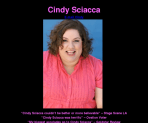 cindysciacca.com: Cindy Sciacca's Homepage
