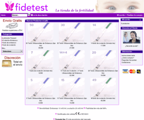 fidetest.es: Fidetest: Test de Embarazo, Test de Ovulación, Pre-seed
test de embarazo, test de ovulación, Pre-seed