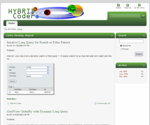 hybridcoder.com: Hybrid Coder >  Home
Hybrid Coder