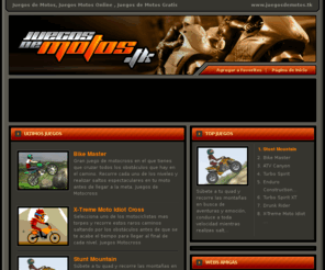 juegosdemotos.tk: Juegos de Motos | Juegos de Motos Gratis - JuegosdeMotos.TK
Acelera al maximo con los mejores Juegos de Motos Gratis. Tenemos Juegos de Motocross, Juegos de Quads Juegos de motos de carreras y muchos mas!