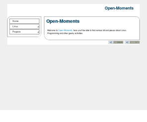 open-moments.com: Open-Moments
Linux, Programming and other bits-n-pieces