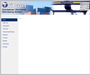 tricon-terminal.com: TriCon Container-Terminal Nürnberg GmbH::: Start
