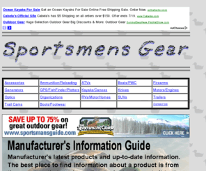 huntfishclub.com: Sportsmens Gear, Gear for Sportsmen
Sportsmens gear: Accessories Ammunition ATVs Boats Firearms Generators GPS Fishfinders Plotters Kayaks Canoes Knives Motors Engines Optics SUVs RVS Motorhomes Trailers Trailcams