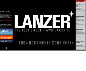 maisi.net: L A N Z E R - Coverrock - Die offizielle Bandpage
Offizielle Bandpage der Coverrockband LANZER aus Aschaffenburg