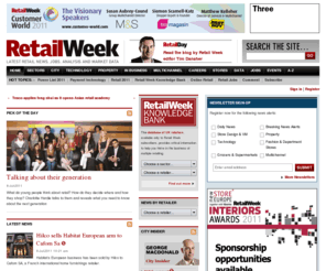 retailweek.net: Retail news, retail jobs and retail market data | Retail Week
Retail industry news, retail jobs and key retail market data, from across the entire retail sector from Retail Week magazine