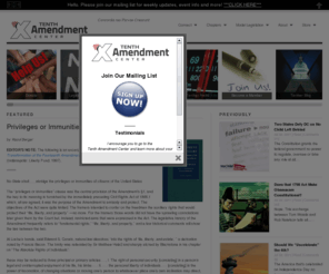 10thamendmentcenter.com: Tenth Amendment Center
Concordia res Parvae Crescunt