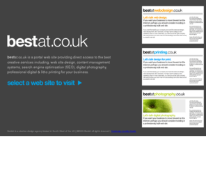 bestat.co.uk: Web Site Design - Design & Print | Best at
Design Agency specialising in web design and digital printing.