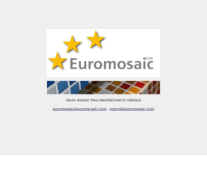 euromosaic.com: Euromosaic.com | Glass Mosaic Tiles Manufacturer | Pool Products | Cam Mozaik
Euromosaic.com, which has been producing glass mosaic ceramics, convenient to every gratification and location by using state of art technology, presents porcelain pool handrails, nonskid with new pool inner facing mosaic ceramics to the appreciation of the users.