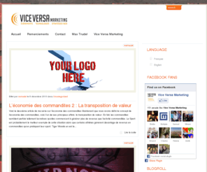 viceversamarketing.ca: Vice Versa Marketing, le blogue
Ce blogue vise à fournir des idées innovatrices afin d'intégrer les nouvelles technologies à l'organisation d'événements. Qu'il s'agisse de promotion, de rétroaction ou de logistique, il présente une foule de trucs pratiques