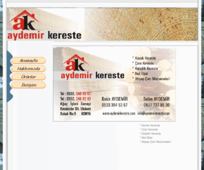 aydemirkereste.com: Aydemir Kereste | AYDEMİR KERESTE | AYDEMIR KERESTE | Kereste | Kavak Kereste | Çam Kereste | Kalıplık Kereste | Net Ebat | Ahşap Çatı Malzemeleri
Aydemir Kereste | AYDEMİR KERESTE | AYDEMIR KERESTE | Kereste | Kavak Kereste | Çam Kereste | Kalıplık Kereste | Net Ebat | Ahşap Çatı Malzemeleri