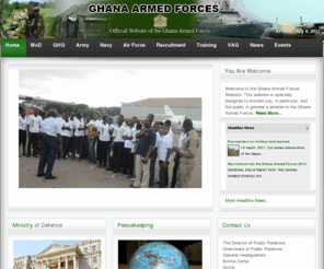 gaf.mil.gh: Official Ghana Armed Forces Website
Ghana Armed Forces