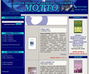motto.pl: MOTTO.PL - KSIĘGARNIA INTERNETOWA
