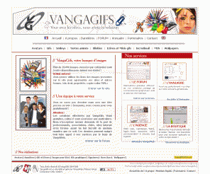 vangagifs.com: VangaGifs
Plus de 20.000 images classées par catégories sont à votre disposition pour animer vos envies ! Vous ne savez pas dessiner mais avez une idée précise en tête ? Demandez, nous créons pour vous gratuitement !