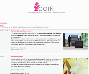 collectif-coin.com: Collectif Coin
Collectif artistique, Grenoble